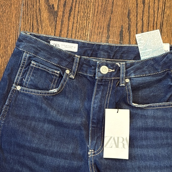 NWT Zara Relaxed Mid-Rise Balloon TRF Jeans 27 US 4 - Picture 14 of 16